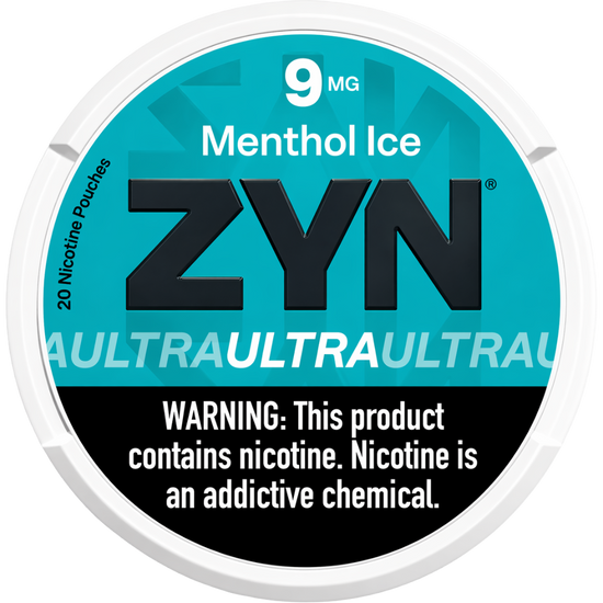 ZYN Ultra Menthol Ice Nicotine Pouches (5 Pack)