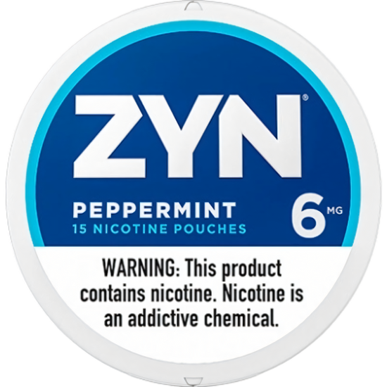 ZYN Peppermint Nicotine Pouches (5 Pack)