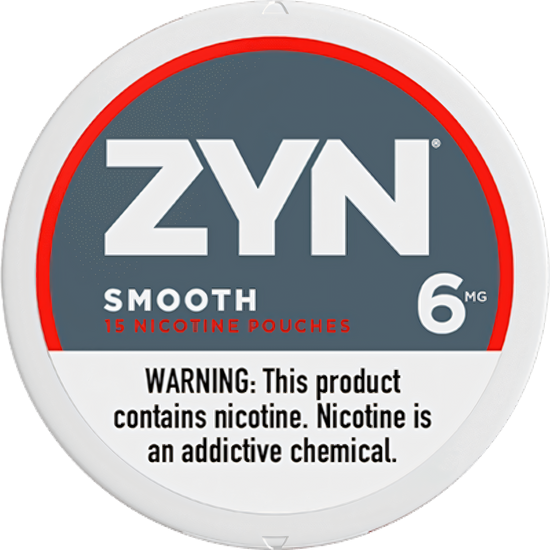 ZYN Smooth Nicotine Pouches (5 Pack)