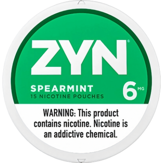 ZYN Spearmint Nicotine Pouches (5 Pack)