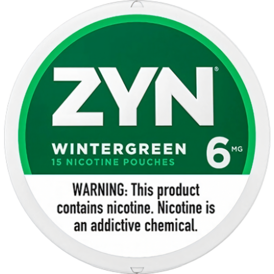ZYN Wintergreen Nicotine Pouches (5 Pack)