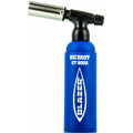 
The Big Shot Anti-Flare Butane Torch Lighter by Blazer Blue w White Glow