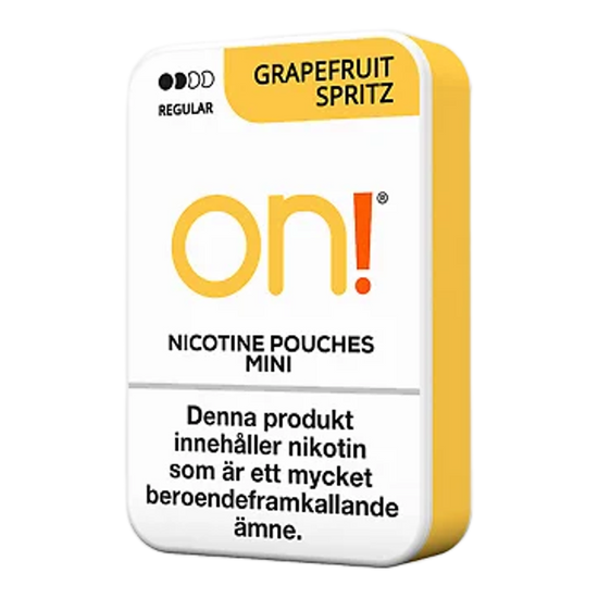 ON! Grapefruit Spritz Nicotine Pouches (5 Pack)