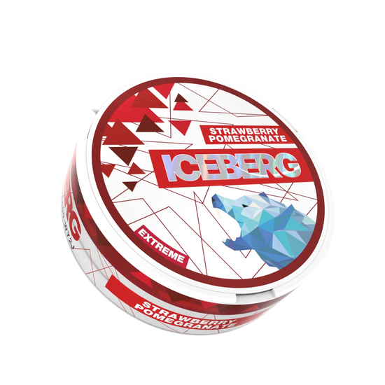 Iceberg Nicotine Pouches - Strawberry Pomegranate 35MG (5 Pack)