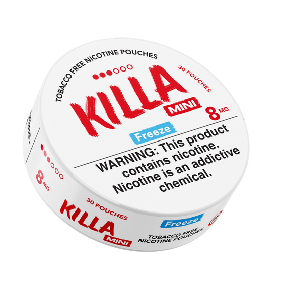 
Killa Freeze Mini 8mg Nicotine Pouches (5 Pack)
