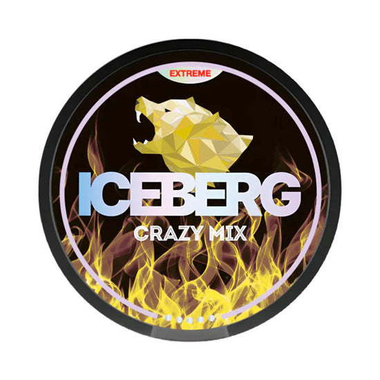 Iceberg Nicotine Pouches - Crazy Mix 35MG (5 Pack)
