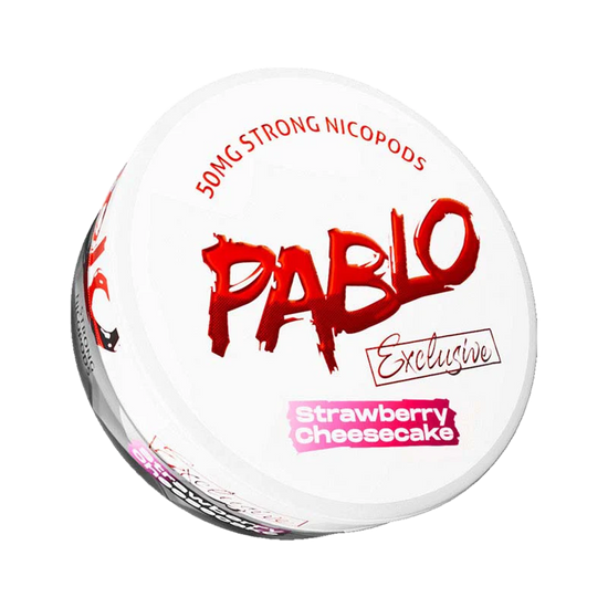 Pablo Exclusive Strawberry Cheesecake 30mg Nicotine Pouches (5 Pack)