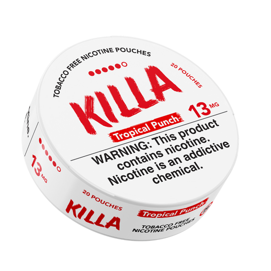 Killa Tropical Punch 13mg Nicotine Pouches (5 Pack)