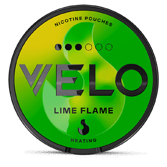 VELO Lime Flame Nicotine Pouches – 8mg (5 Pack)