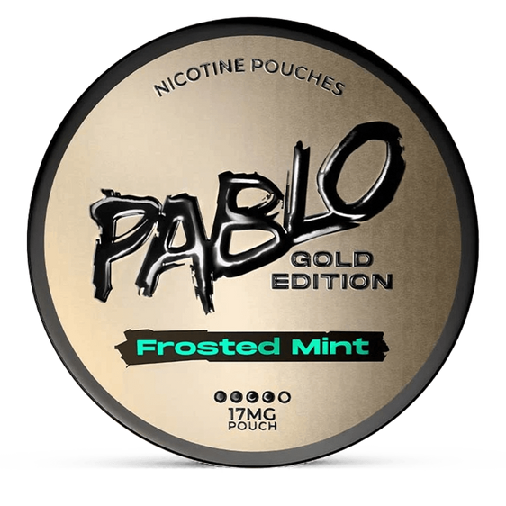 
Pablo Gold Edition Frosted Mint 17mg Nicotine Pouches (5 Pack)