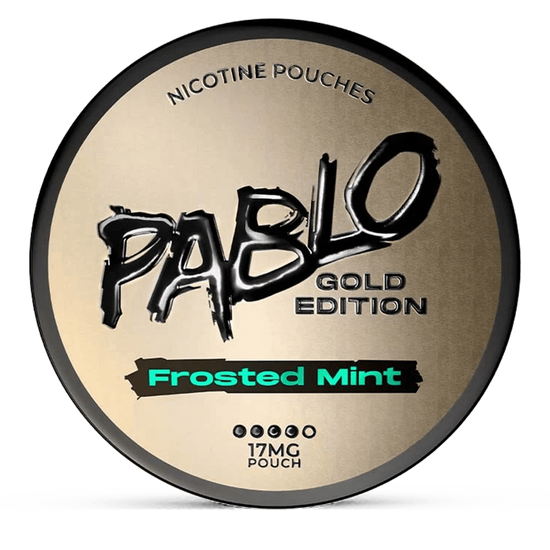 Pablo Gold Edition Frosted Mint 17mg Nicotine Pouches (5 Pack)
