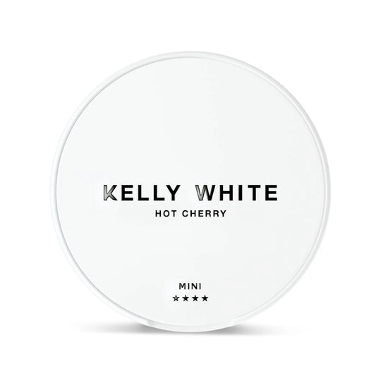 Kelly White Nicotine Pouches Hot Cherry Mini 8MG - 5 Pack