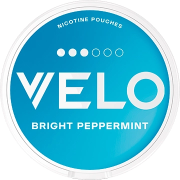 VELO Bright Peppermint Nicotine Pouches – 8mg (5 Pack)