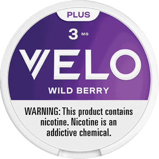 VELO Plus Wild Berry Nicotine Pouches (5 Pack)