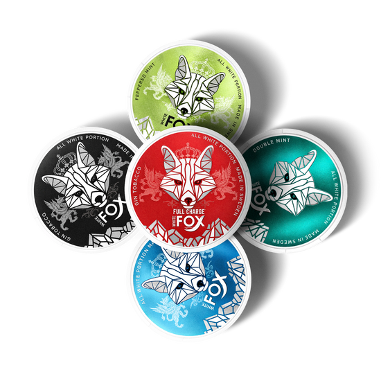 White Fox Nicotine Pouch Bundle (5 Pack)