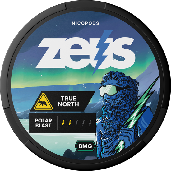 Zeus True North Nicotine Pouches (5 Pack)