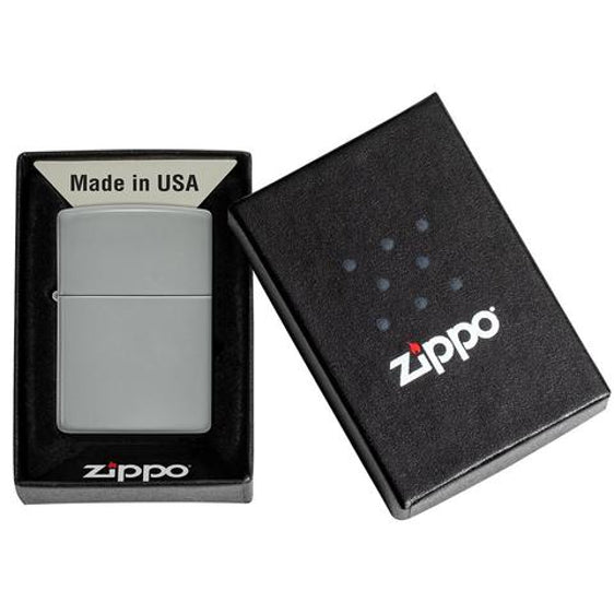 
Zippo Lighter - Classic Flat Gray