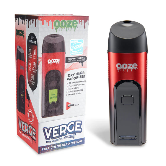 
Ooze Verge - 2500 mAh Dry Herb Vaporizer - Midnight Sun