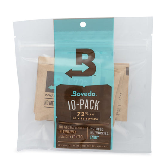 
Boveda Humidity 8 Grams 10-Pack - 72%