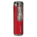 
Vertigo Eloquence Quadruple Torch Lighter - Red & Gunmetal