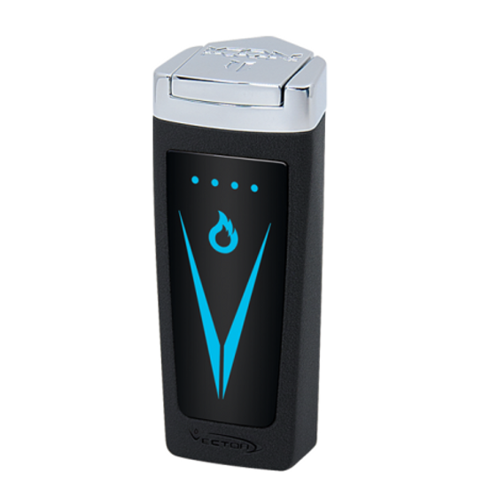 
Vector Icon II Electric Triple Flame Torch Lighter - Black Crackle
