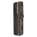 
Lotus Monarch Quad Flame Lighter - Gunmetal & Carbon Fiber