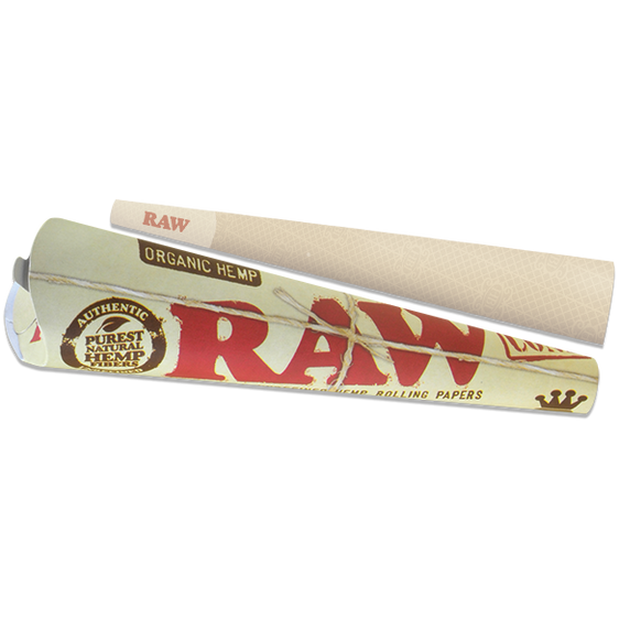 
RAW Organic Kingsize Cones