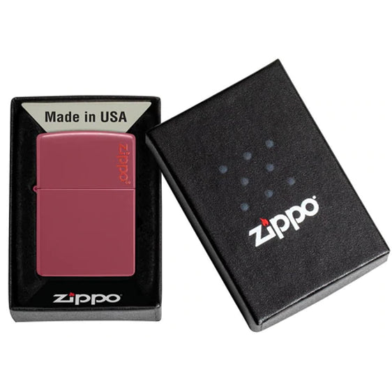 
Zippo Lighter - Red Brick w/ Zippo Logo