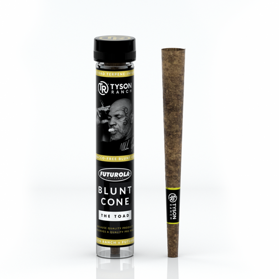 
Tyson Ranch x Futurola Terpene-Infused Blunt Cones - Lighter USA