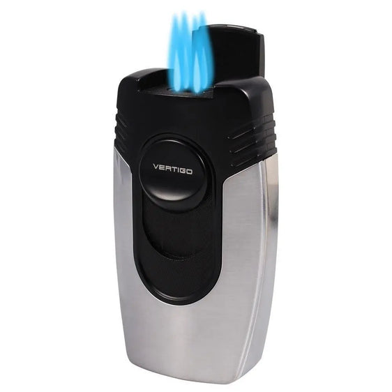 
Vertigo Goliath Table & Pocket Torch Lighter - Chrome