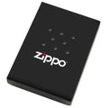 
Zippo Lighter - Flag Case Logo Solid Brass