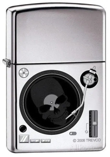 Zippo Lighter - Turntable High Polish Chrome